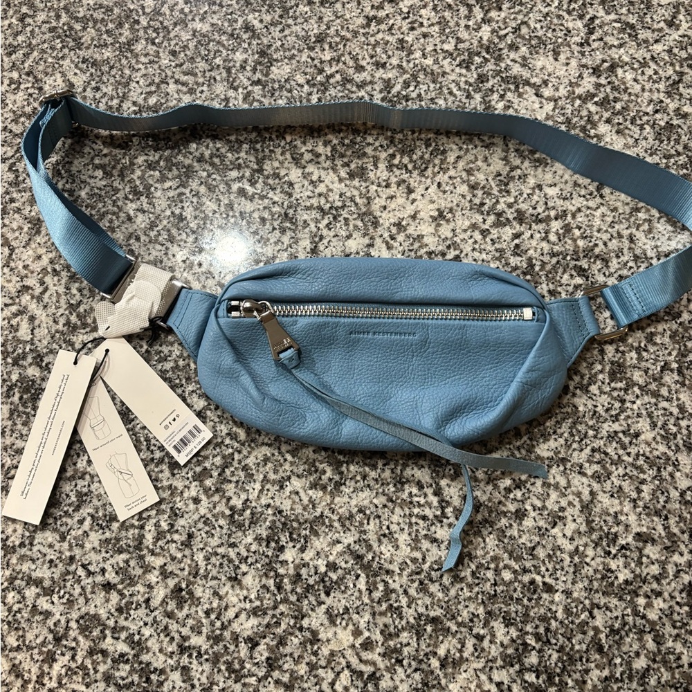 Aimee Kestenberg Blue Belt Bag